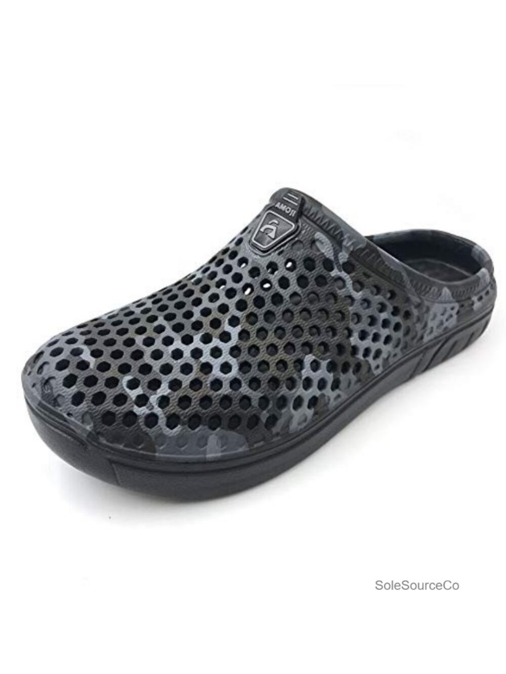 Unisex Camouflage Clogs Slippers Waterproof EVA Garden Shoes Pull-On Round Toe